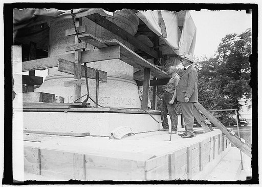 Sec. Weeks & 1st Div. A.E.F. Statue, 7/25/24