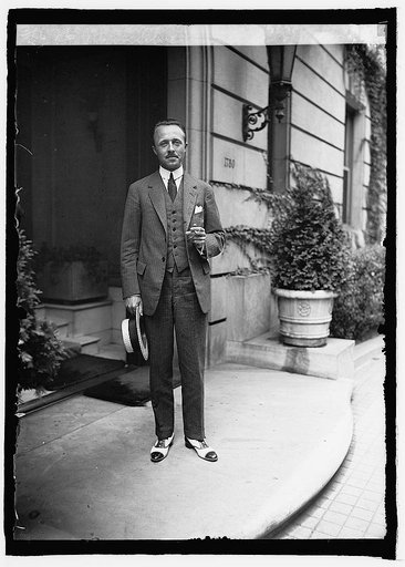 Robert Silvercruys, Sec. of Belgian Cabinet, 8/1/24