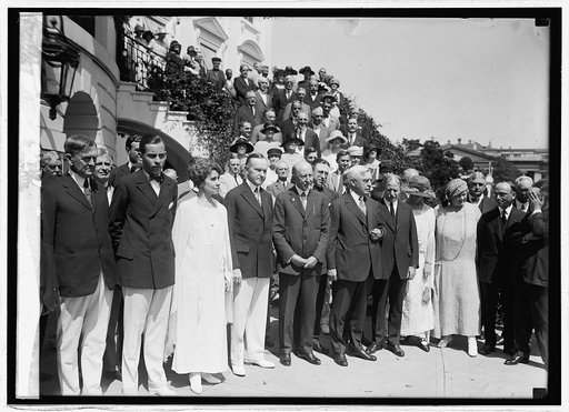 After nomination of President Coolidge at White House, [Washington, D.C.], 8/14/24