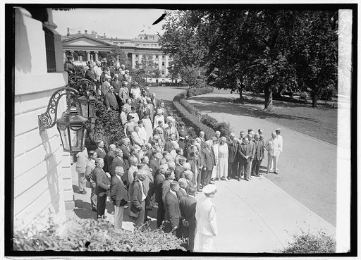After nomination luncheon of Pres. Coolidge at White House, [Washington, D.C., 8/14/24