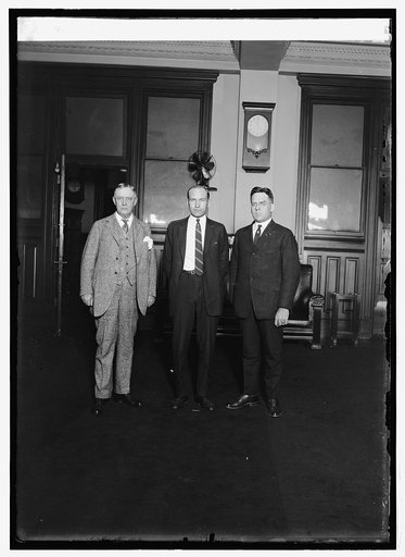 P.M.G. New, Carl B. Eielson, Act. 2nd Asst. P.M.G. Chas. C. Gore