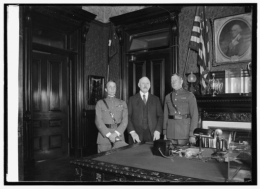 Ass't. Sec. Navy Roosevelt, Sec. Weeks, Ass't. Sec. of War Davis[?], 9/12/24