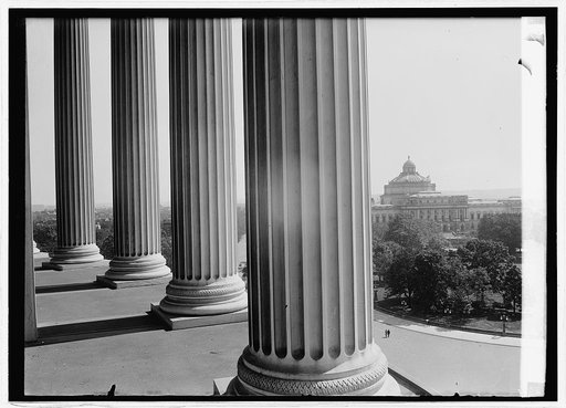 Cong. Library from Capitol, [Washington, D.C.