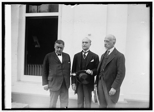 Cong. H.W. Watson, C.D. Xanothopoulos & Jean Counouriotis, brother of Pres. of Greece, 9/3/24