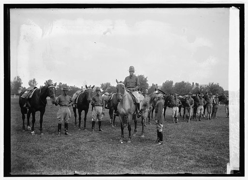 Annual endurance test, Fort Riley & Fort Myer cavalry, 9/24/24