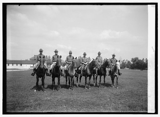 Annual endurance test, Fort Riley & Fort Myer cavalry, [9/24/24