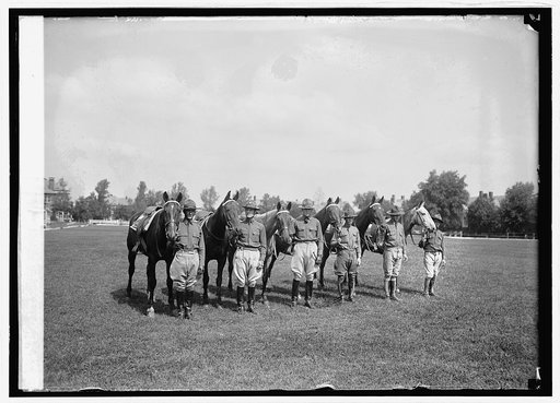 Annual endurance test, Fort Riley and Fort Myer cavalry, [9/24/24