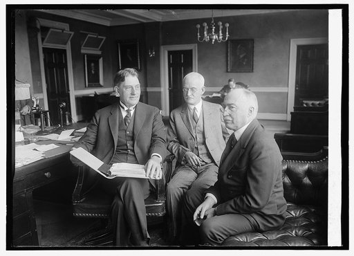 Sec. Wilburn, Capt. W.R. Sefton, Rear Adm. J.H. Straus, Budget officers, [9/20/24
