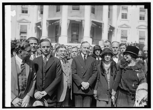 Pres. Coolidge with Natl. Assn. of Retail Druggists, [9/27/24