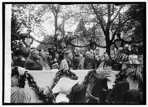 Dedication of Nuns Memorial, Cardinal O'Connell, [9/20/24