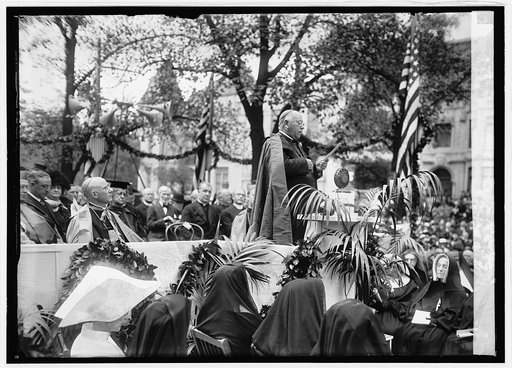 Dedication of Nuns Memorial by Cardinal O'Connell, [9/20/24