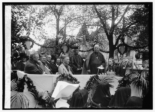 Dedication of Nuns Memorial by Cardinal O'Connell, 9/20/24