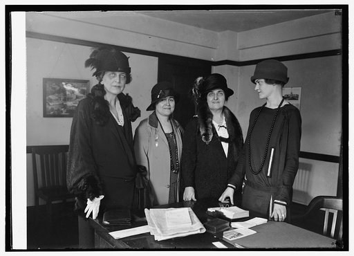 Mrs. Blair Banister, Mrs. E.N. Blair, Mrs. H.W. Wilson, Mrs. W.M. Adams, 10/3/24