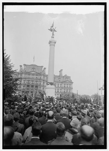Dedication of 1st Div. A.E.F. monument, [10/4/24