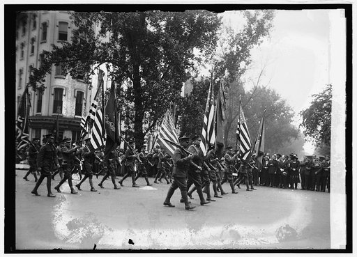 Dedication of 1st Div. A.E.F. monument, [10/4/24