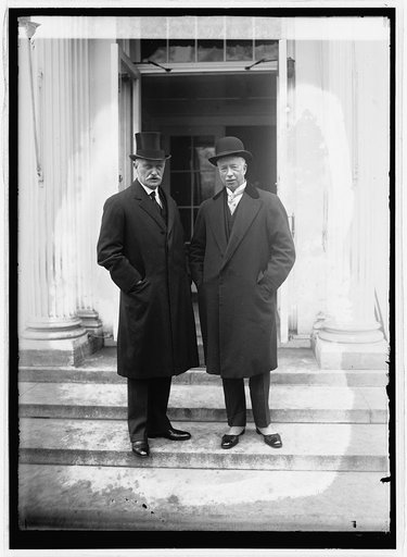 Sir Esme Howard with J.A.M. Eler, Commissioner for Australia at W.H. [i.e. White House, Washington, D.C.], 10/29/24