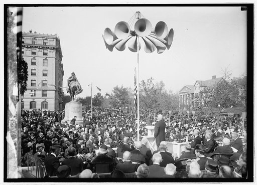 Dedication of Francis Asbury statue, [Washington, D.C.], 10/15/24