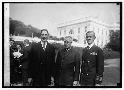 Wilburn, Dr. Hugo Eckener, Capt. Geo. W. Steele, [10/16/24