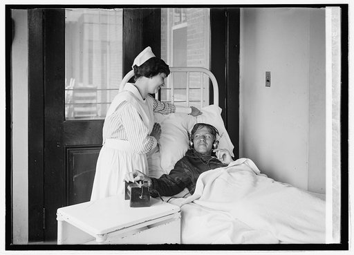 Radio at Garfield Hospital [Washington, D.C.