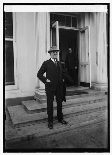 Rep. M.B. Madden of ILL. at W.H., [i.e. White House, Washington, D.C., 11/8/24