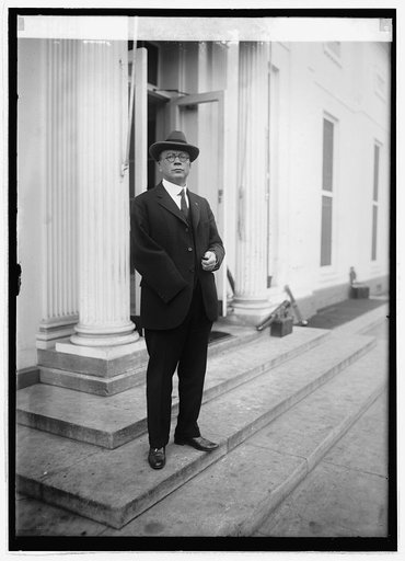 James A. Drain at W.H. [i.e. White House, Washington, D.C.], 11/7/24
