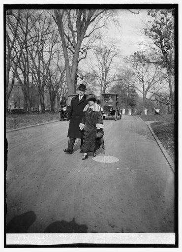 Mr. & Mrs. John D. Prince at W.H. [i.e. White House, Washington, D.C.], 11/21/24