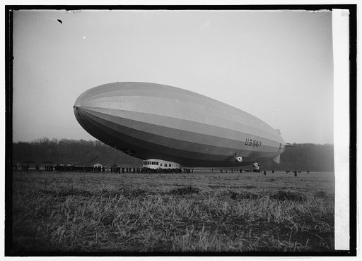 Christening of "Los Angeles" at Bolling Field, Washington, D.C., 11/25/24