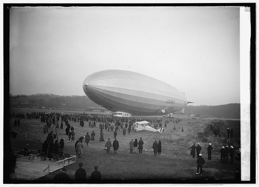 Christening of "Los Angeles" at Bolling Field, Washington, D.C., 11/25/24