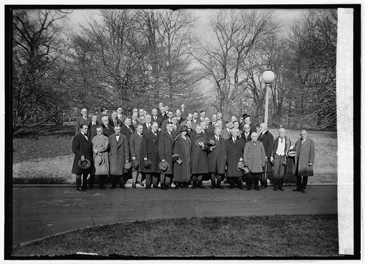 Committee of Natl. Rivers & Harbors Congress at W.H. [i.e. White House, Washington, D.C.], 12/12/24