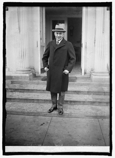 Gov. C.H. Cox of Mass. at W.H. [i.e., White House, Washington, D.C., 12/13/24