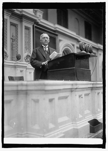 Dr. Edwin Anderson Alderman of University of Va. at Wilson memorial service, 12/15/24