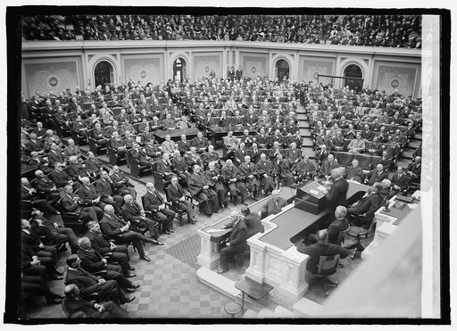Wilson memorial exercises in House, [12/15/24