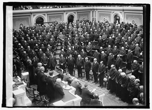 Wilson memorial exercises in House, [12/15/24