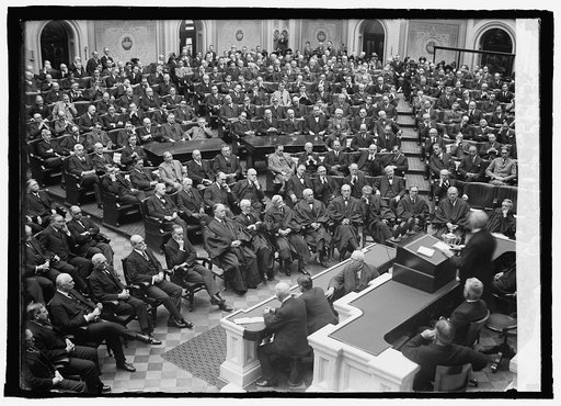 Wilson memorial exercises in House, [12/15/24