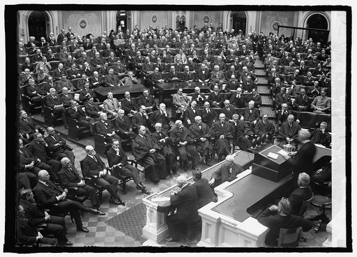Wilson memorial exercises in House, [12/15/24