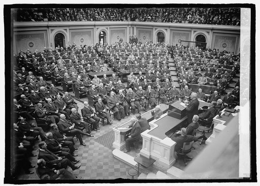 Wilson memorial exercises in House, [12/15/24