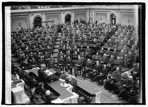 Wilson memorial exercises in House, [12/15/24