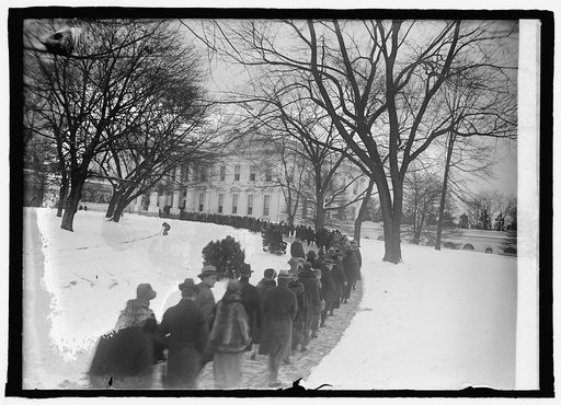 New Year reception at White House, [Washington, D.C., 1/1/25