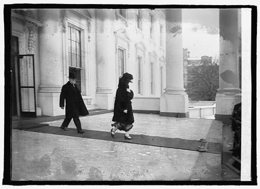 Sec. of State and Mrs. Hughes at New Year reception at White House, [Washington, D.C., 1/1/25