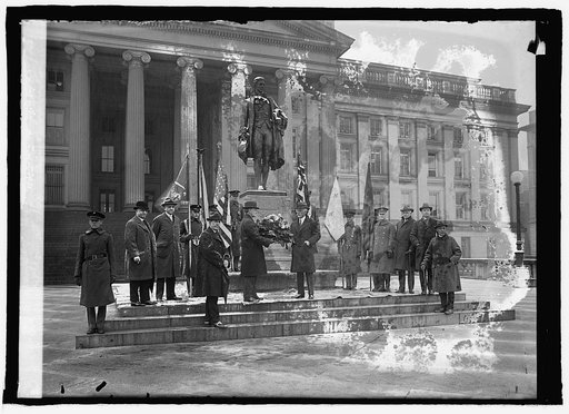 Sec. Mellon at 168th Ann. of birth of Alexander Hamilton, 1/10/25