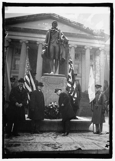 Sec. Mellon at 168th Ann. of birth of Alexander Hamilton, [1/10/25