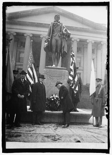 Sec. Mellon at 168th Ann. of birth of Alexander Hamilton, [1/10/25