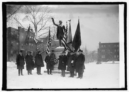 Henry Getty Chilton at 168th Ann. of birth of Edmund Burke, 1/12/25
