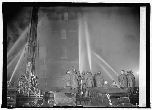 Fire at S. Kanns Warehouse, [1/10/25
