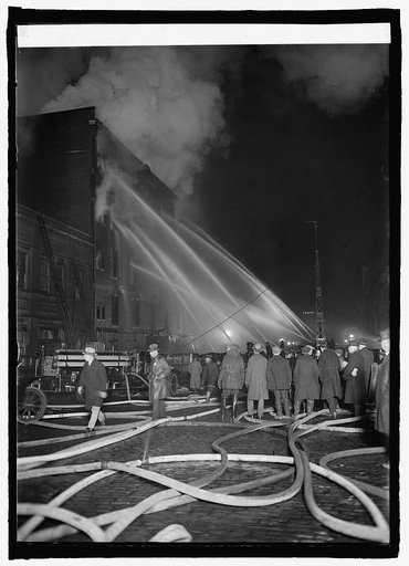 Fire at S. Kanns Warehouse, 1/10/25
