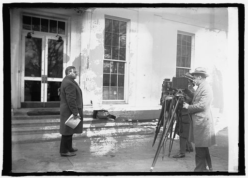 Attorney Gen. Stone at W.H. [i.e., White House, Washington, D.C.], 1/6/25