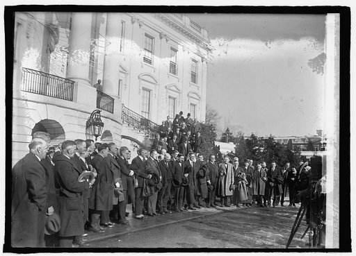 Coolidge with National Cooperative Marketing Conference at W.H. [i.e., White House, Washington, D.C.], 1/5/25