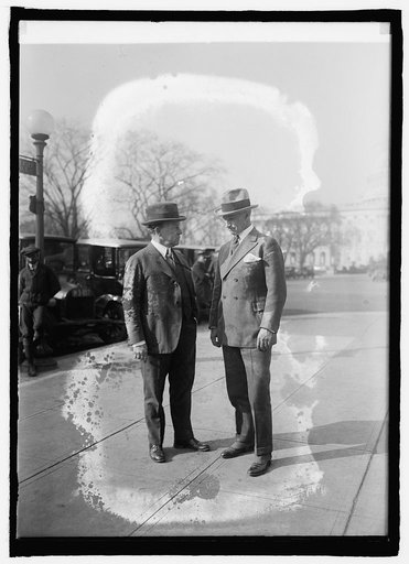 Rep. Lampert & Gen. Mitchell at Cap., [i.e., Capitol, Washington, D.C.], 2/6/25