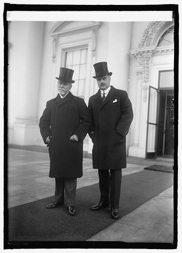 Ambassador Jusserand & J.B. Wright, 1/20/25