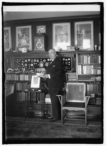 Ambassador Riano in study, 1/21/25